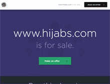 Tablet Screenshot of hijabs.com